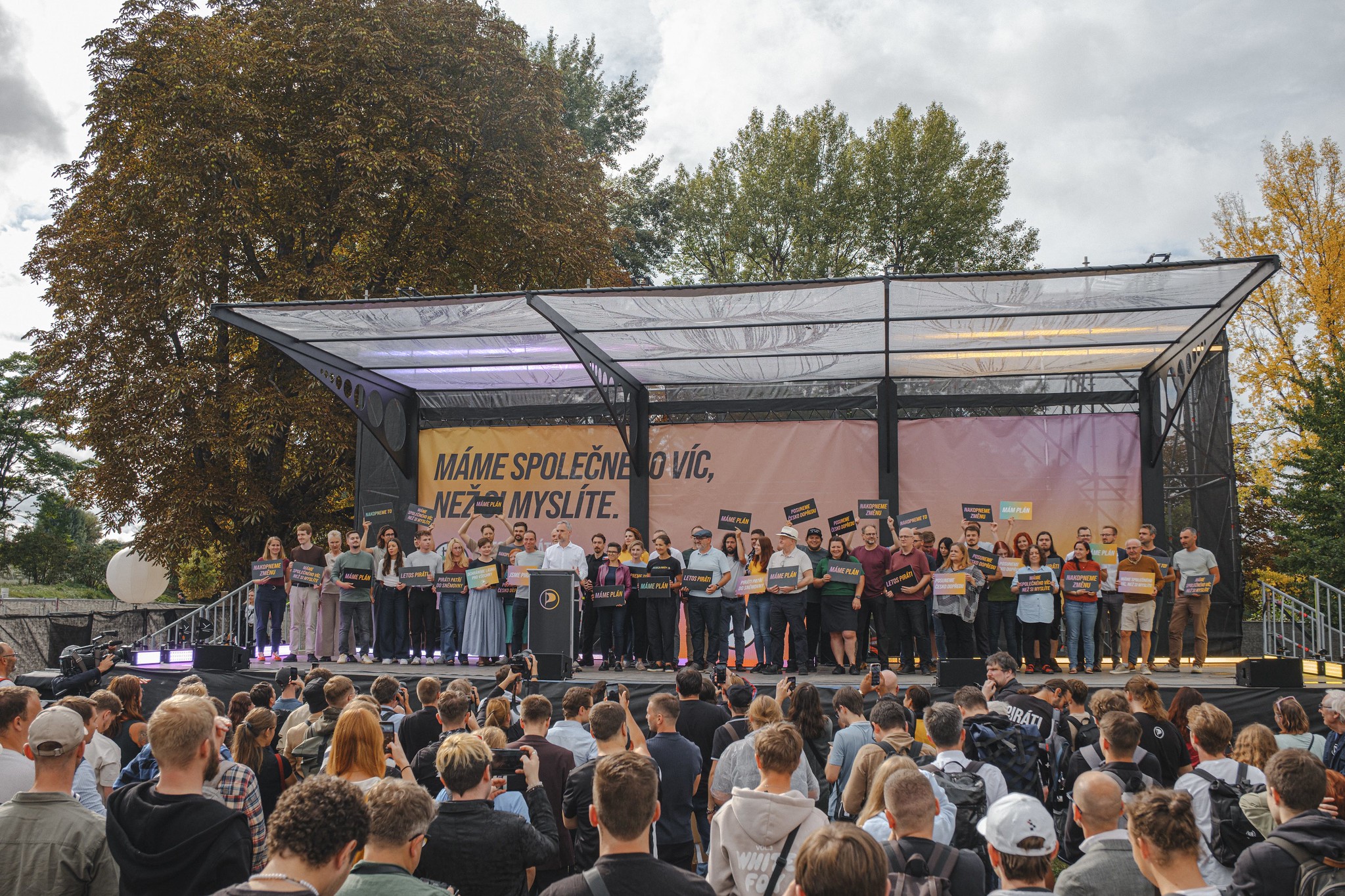 A meetup/event of CZ Pirates